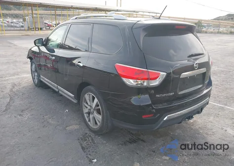 2014 Nissan Pathfinder Platinum из США, поврежденный, VIN 5N1AR2MN3EC666265